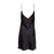 New Noir Mini Slip Dress