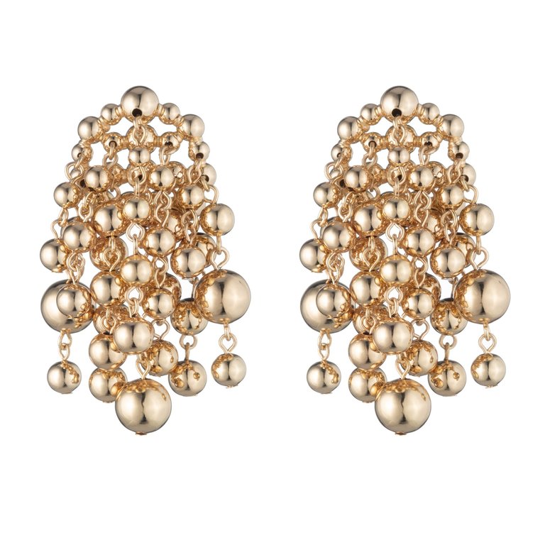 Wilshire Gold Earrings - Gold