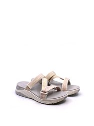 Rosette Sandal - Ivory Multi