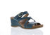 Women's Ana Wedge Sandals In Teal