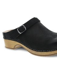 Women's Berry Mule In Black - Black