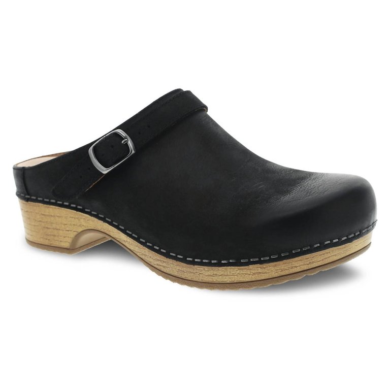 Women's Berry Mule In Black - Black