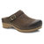 Women's Berry Slip-On Mule Clog - Medium Width In Mushroom Burnished Nubuck