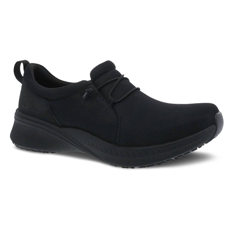 Women's Marlee Sneaker In Black - Black