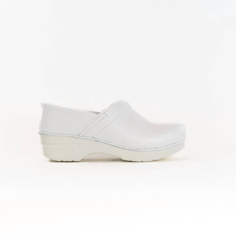 Women's Pro Clog Shoes - White Box
