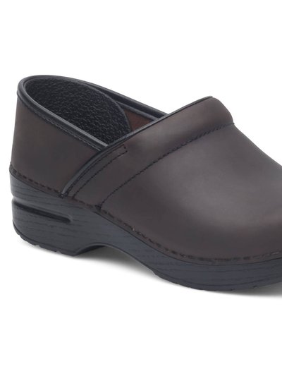 Dansko Women's Professional Clog - Medium Width In Antique Brown Oiled product