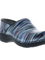 Women's Xp 2.0 Pro Clog Shoes - Teal Striped