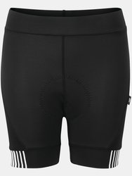 Dare2B Womens/Ladies AEP Propell Shorts (Black/White) - Black/White