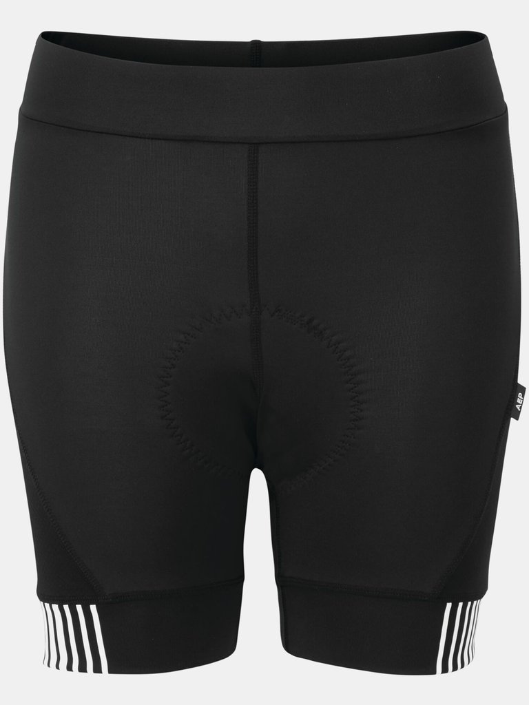 Dare2B Womens/Ladies AEP Propell Shorts (Black/White) - Black/White