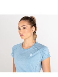 Womens/ladies Corral Marl Lightweight T-Shirt