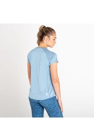 Womens/ladies Corral Marl Lightweight T-Shirt