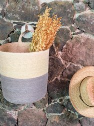 Acero Hanging Handwoven Basket