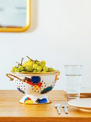 Bauhaus Enamel Colander