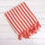 Coral Stripe Turkish Towel