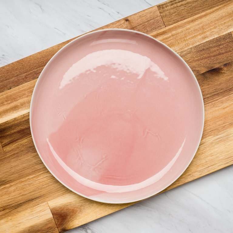 Dream Porcelain Dinner Plate - Pink