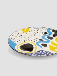 Flashback Enamel Serving Plate