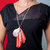 Magnolias Of Istanbul Rope Lariat Necklace