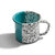 Mind-Pop Enamel Mug - Turquoise