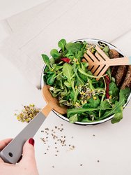 Pine Needle Salad Servers