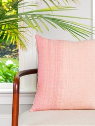 Pink Horizon Throw Pillow