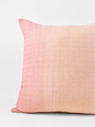 Pink Horizon Throw Pillow - Pink