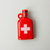 Red Ceramic Flask - Red