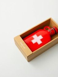 Red Ceramic Flask