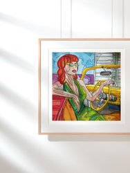 Redhead Fine Art Print