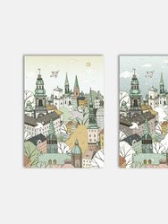 Seasons Of Copenhagen Art Print Set