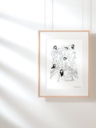 Silent Sirens Art Print