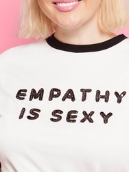 Empathy Embellished Ringer Tee