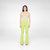 VIRGO TROUSERS - Lime green