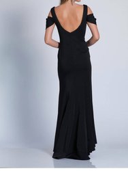 Classic Black Gown