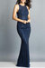 Classic Navy Evening Gown - Navy