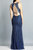 Classic Navy Evening Gown