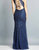 Classic Navy Evening Gown