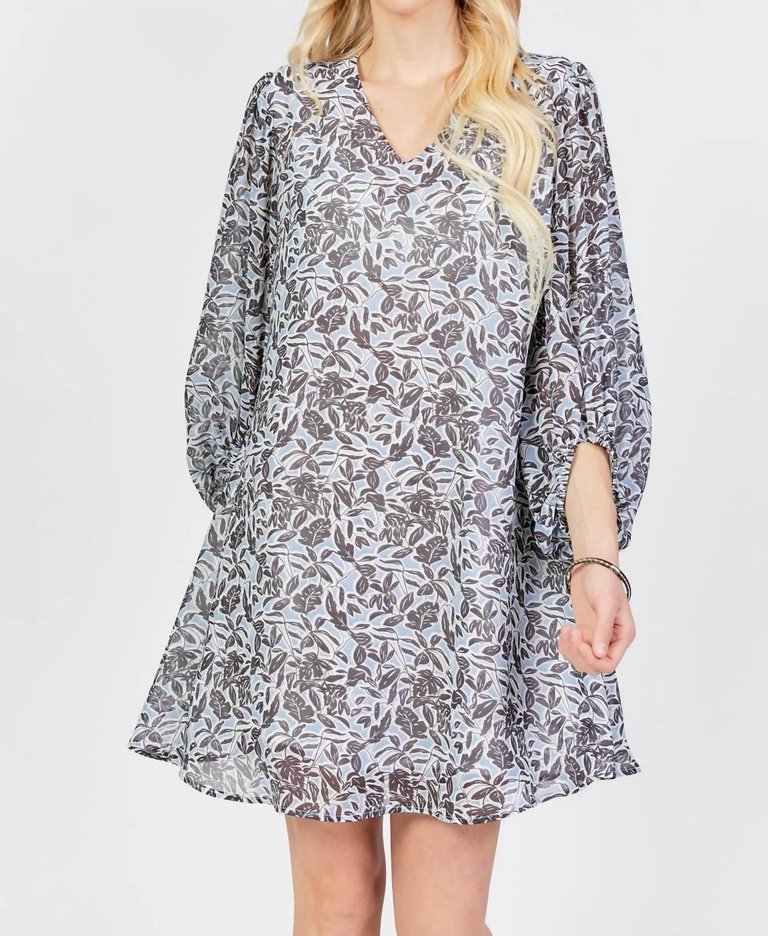 Fleeting Glance Dress In Multi - Multi