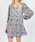 Fleeting Glance Dress In Multi