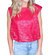 Shine Bright Sleeveless Top In Pink