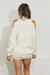 Solid Turtle Neck Cutout Long Sleeve Sweater