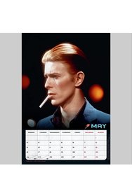 David Bowie 2022 A3 Wall Calendar (Multicolored) (One Size)