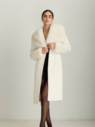 Athena Coat - Cream