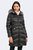 Cloe Fitted Puffer Coat with Fox Fur Collar