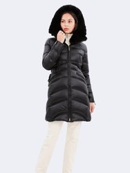 Cloe Puffer Coat - Shearling