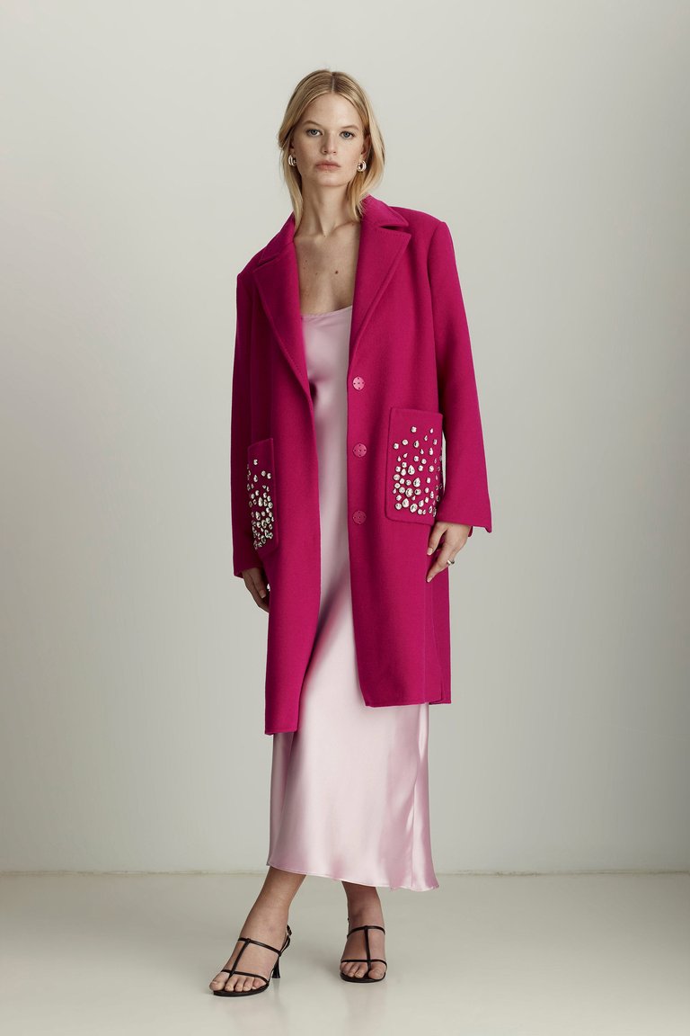 Colette Coat - Hot Pink - Hot Pink