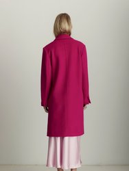 Colette Coat - Hot Pink