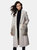 Natalie Double Faced Wool Coat with Fur Trim