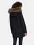 Tiffany Wooded Hood Blend Duffle Coat
