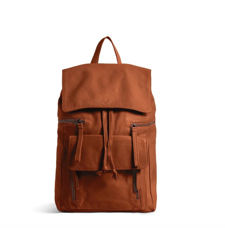 Women's Day & Mood Hannah Backpack In Saddle - Saddle