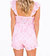 Raising You Eyelet Romper In Pink